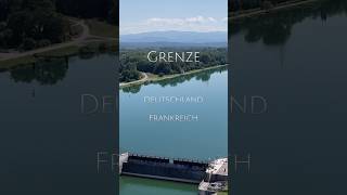 Rhein  Grenze 🇩🇪 Deutschland 🇫🇷 Frankreich rhein grenze deutschland frankreich [upl. by Lewej]