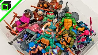 TMNT Classic Reissue Complete Set Both Packs Leonardo Raphael Michaelangelo Donatello more [upl. by Anilave]