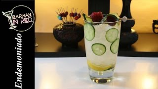 Bebidas con Vodka  Coctel Endemoniado [upl. by Ferro]