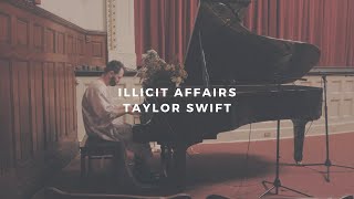 illicit affairs taylor swift piano rendition boy david ross lawn [upl. by Sherer753]