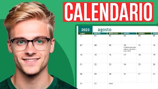 Cómo HACER un CALENDARIO en Excel 2024  Calendario 2024 en Excel [upl. by Yellek]