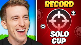 Trying to Set My Elim RECORD Solo Victory Cup [upl. by Conni]