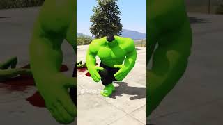 HULK KILLED VENOM IN GTA 5 shorts gta5 hulk venom [upl. by Awad535]