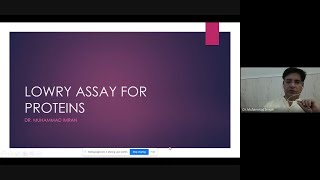 Lowry Assay for Protein [upl. by Riggins]