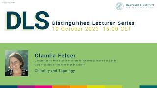 DLS Claudia Felder Chirality and Topology [upl. by Resneps]