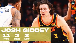 JOSH GIDDEY DROPS 11PTS vs MAVERICKS IN GAME 5 FULL HIGHLIGHTS [upl. by Kobylak656]