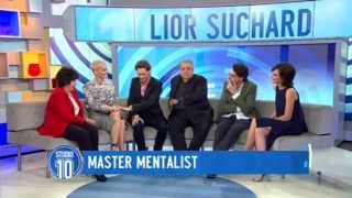 Master Mentalist Lior Suchard  Studio 10 [upl. by Llenej]