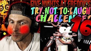 Vapor Reacts 452  FNAF SFM FIVE NIGHTS AT FREDDYS TRY NOT TO LAUGH CHALLENGE REACTION 16 [upl. by Marylou]