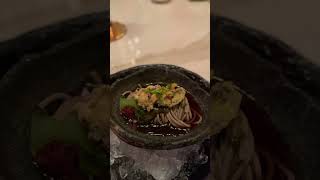 World Best Abalone Soba abalone soba abalonesoba worldbest worldbestfood trend delicious 4k [upl. by Nnayram]