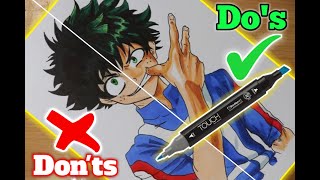 Dos and Donts  How to use Alcohol Markers like a PRO [upl. by Karoly]