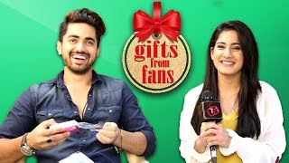 Aditi Rathore amp Zain Imam Receive Gifts For Naamkarann Completing 400 Episodes  Telly Reporter [upl. by Ratha]