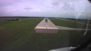 Pilots eye view landing in Kiev [upl. by Aznofla]