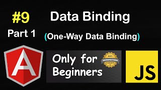 OneWay Data Binding in Angular  Data Binding in Angular  Angular Tutorial 9 Part 1 [upl. by Anitsugua]