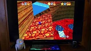 HotFootIt into the Volcano  Lethal Lava Land  Mario 64 [upl. by Eiramesor397]