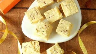 Soan Papdi Making At Home  Soan Papdi Recipe [upl. by Bacchus]