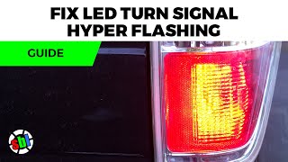 How to Fix Hyper Flashing for LED Turn Signal Lights [upl. by Anayra]