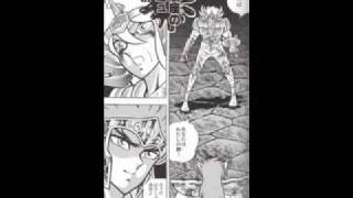 Shueisha Drama  Libra Palace Hyoga vs Camus集英社聖闘士星矢黄金十二宮前編 [upl. by Aihsinyt]