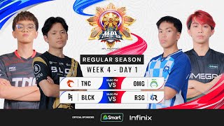 🔴LIVE  MPL PH S13  FILIPINOWeek 4 Day 1 [upl. by Eniretak]