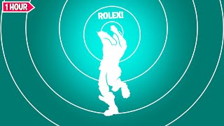 Fortnite ROLLIE Dance 1 Hour Version TikTok  Ayo amp Teo  RollieRolex [upl. by Dulcie588]