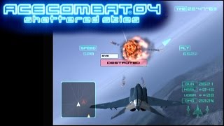 Ace Combat 04 Shattered Skies  PS2 Gameplay [upl. by Uba]