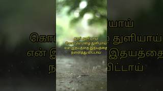 Thuli thuliyai song full screen whatsapp status [upl. by Lraep396]