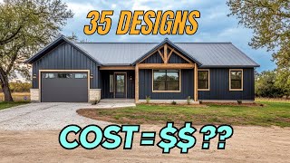 35 Simple Barndominium Designs In 2024 Cost To Build And Floorplans [upl. by Eemyaj]