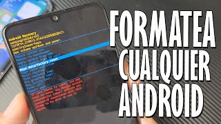 COMO FORMATEAR CUALQUIER ANDROID [upl. by Colvert]