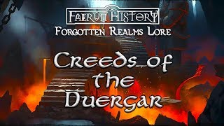 The Dogma of the Duergar  Forgotten Realms Lore [upl. by Bambi]