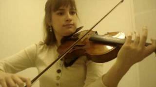 Andrea Jarrett youtube symphony Presto from Bach G minor Sonata [upl. by Nayrbo]