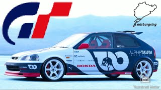 Gran Turismo 7  Honda Civic Type R EK 97 Pro Tune  Nurburgring Setup  GT7 shorts Honda [upl. by Ikkim154]