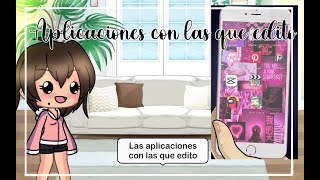 Aplicaciones para editargacha life [upl. by Eirtemed]