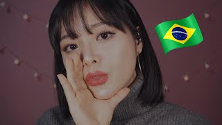 ASMR Korean Girl Tries to Speak Portuguese [upl. by Nessie]