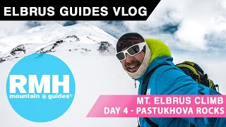 Mount Elbrus Climb DAY 4  Acclimatization hike to Pastukhova Rocks 4800 m  ELBRUS GUIDES VLOG [upl. by Laval297]