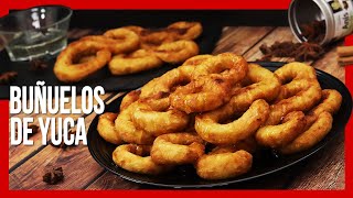 😋 Cómo Hacer BUÑUELOS DE YUCA Cubanos ► Receta de Postre Navideño [upl. by Malarkey556]