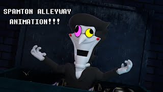 Spamton Alleyway Animation [upl. by Corabelle]