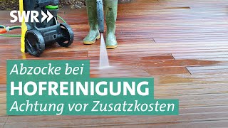 ReinigungsMasche Wie Hausbewohner abgezockt werden  Marktcheck SWR [upl. by Yrtnej]