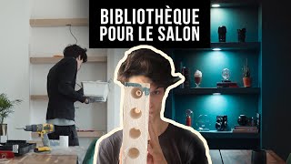 Une étagère en carreaux de plâtre pour le salon [upl. by Gintz]