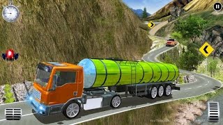 Oil Tanker Transport Driving Simulator  Heavy Cargo Transporter Truck Driver  Android GamePlay [upl. by Imak]