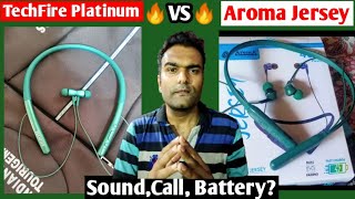 Aroma NB119 Jersey 🔥VS🔥 TechFire Platinum Series Full Review Comparison Unboxing 😱 [upl. by Carn]