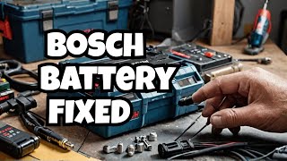 How To Fix Dead Bosch Power Tool Battery 🔋 [upl. by Kristina]