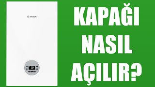 Bosch Kombi Kapağı Nasıl Açılır [upl. by Anaed]