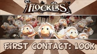 First Contact Look  Flockers  2D LemmingsLike Puzzler Gameplay Preview [upl. by Novia60]