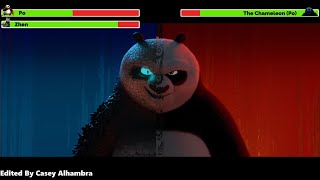 Kung Fu Panda 4 2024 Final Battle with healthbars 22 [upl. by Kliber]