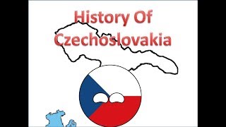 🇨🇿 History of Czechoslovakia in Countryballs [upl. by Grissom578]