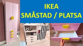 Ikea Smastad  Platsa wardrobe assembly [upl. by Aire]