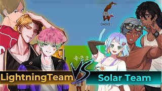 The Spike Volleyball  3x3  Lightning Team Vs Solar Team  Full Gameplay  The Spike 312 [upl. by Ennaeirrac700]