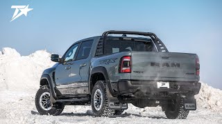 2021 Ram 1500 TRX Gatorback CN Mud Flaps Installation [upl. by Jezabelle]