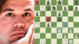 Magnus Carlsen Sacrifica Peça  3 Peões Quem vai pra SEMIFINAL PRESENCIAL [upl. by Elle105]