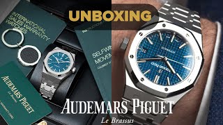 UNBOXING MY NEW Audemars Piguet Royal Oak Finally Arrived [upl. by Rothwell603]