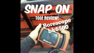 Snap On Tools Borescope BK6500 Review  More [upl. by Paco]